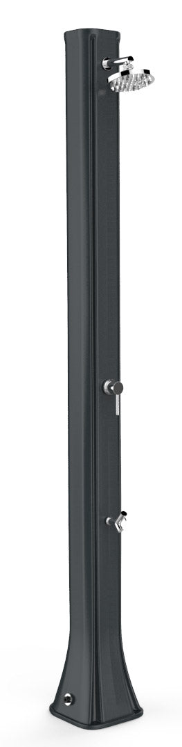 online Doccia Solare da Giardino 40L Miscelatore e Lavapiedi Arkema Big Happy Five Grigio Antracite