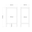 Lavello da Giardino Senza Rubinetto in Cemento Granulato di Marmo Madrid Grigio