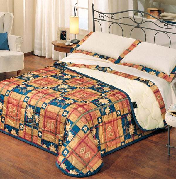 acquista Trapuntino 80gr in Tessuto Stampato e Lana Merino Cober Larissa Varie Misure