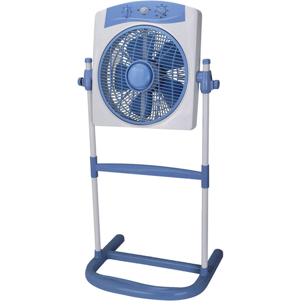 Ventilatore a Piantana Ø30 cm Oscillante 3 Velocità 50W Bauer Box acquista