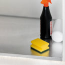 Protezione per Fondo Mobile da Cucina 76,8x58 cm in Alluminio Emuca