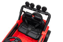 Macchina Elettrica per Bambini 101x59x65 cm Licenza Jeep Rubicon Small Rosso