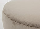 Set 2 Sgabelli  34x34x38 cm in Velluto Adeline Tortora