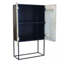 Mobile Judd 90x40x160 h cm in Legno Marrone