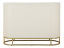 Mobile Sharon 120x40x85 cm in Pino e MDF e Metallo e Plastica      