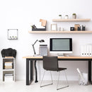 Colonna Passacavi in Tecnoplastica Emuca Hexa Nero