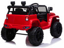 Macchina Elettrica per Bambini 12V Fuoristrada Kidfun Kansas Rossa