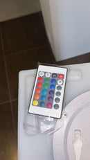 Sgabello Luminoso da Giardino in Polietilene Autoricaricabile Solare Sined Kamis Bianco 