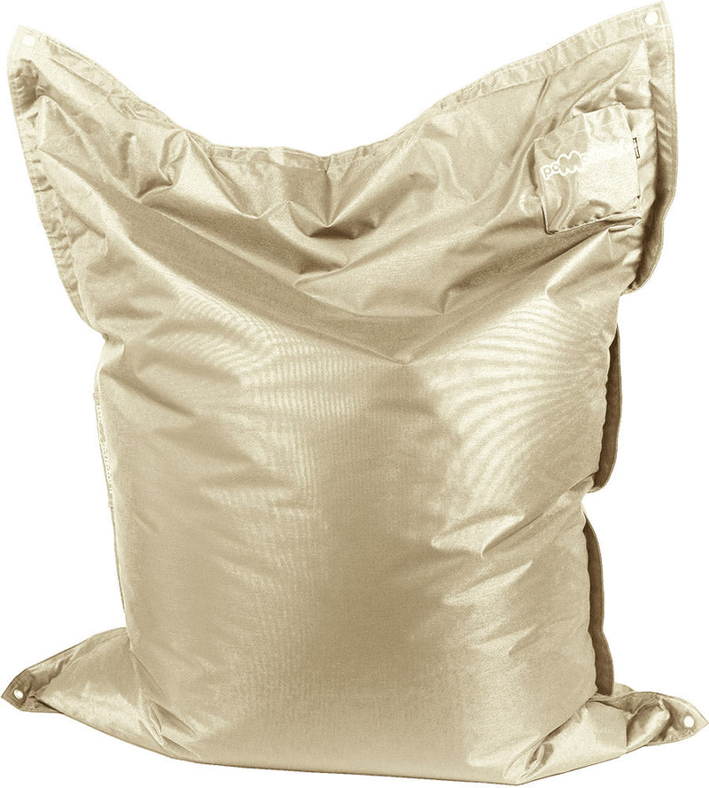 Cuscinone Poltrona Pouf Gigante 175x135 cm in Acrilico Pomodone Sabbia