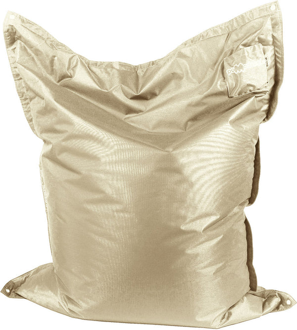 online Cuscinone Poltrona Pouf Gigante 175x135 cm in Acrilico Pomodone Sabbia