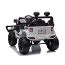 Macchina Elettrica per Bambini 12V Baby Fuoristrada Bianca
