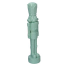 Soldatino Schiaccianoci in Resina laccato salvia lucido cm 8,5x8xh38