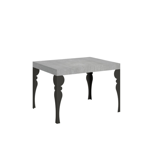Tavolo Allungabile 110-194x70x77 cm Paxon Cemento e Antracite sconto