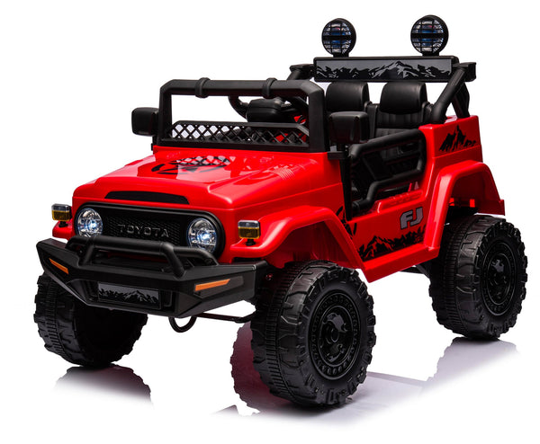 Macchina Elettrica per Bambini 12V Toyota Cruiser Rossa online