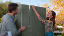 Casetta da Giardino Porta Attrezzi 125,8x184,5x205,1 cmin Evotech+ Keter Darwin 4x6 Verde