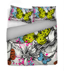 Copripiumino con stampa sul Sacco e Federe Matrimoniale