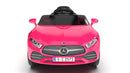 Macchina Elettrica per Bambini 12V con Licenza Mercedes CLS Small Rosa