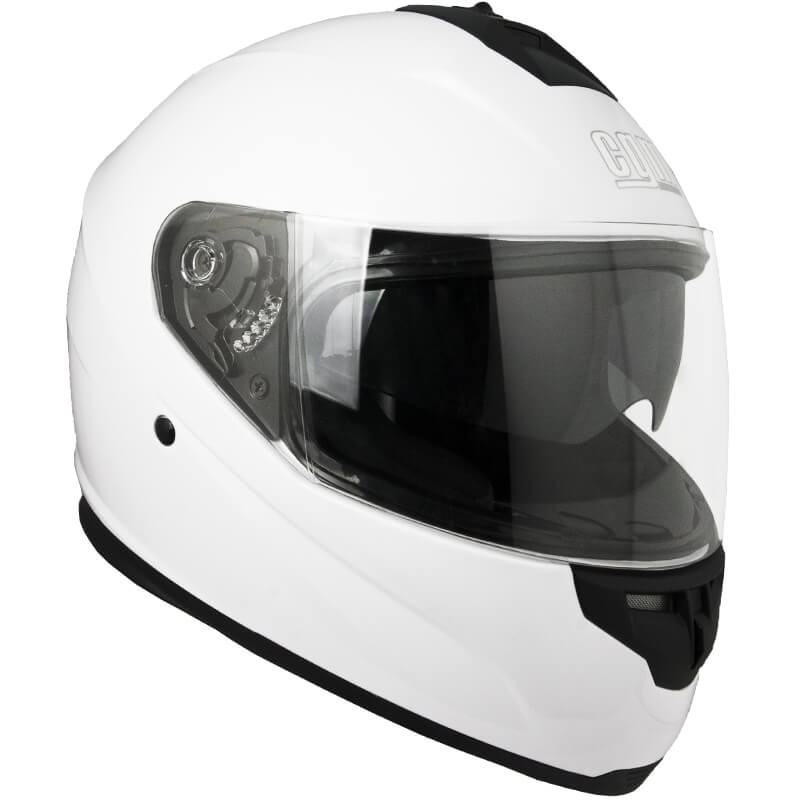 Casco Integrale per Scooter Visiera Lunga CGM Lunar 315A Bianco XS - (53-54 cm)