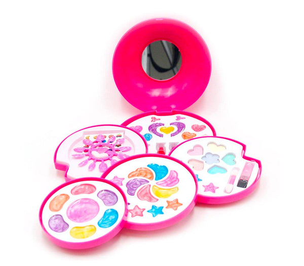 Set trucco per bambini 40x26 cm 5 ripiani completa di specchio sconto