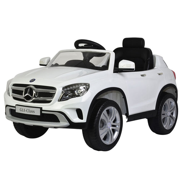 Macchina Elettrica per Bambini 12V con Licenza Mercedes GLA Bianca sconto