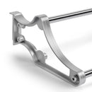 Porta Scarpe Self per Interno Armadio Imballo 1 Pezzo Verniciato Alluminio Acciaio e Emuca