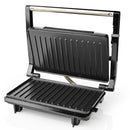 Bistecchiera Elettrica Piastra Griglia Grill Antiaderente 700W Toast Panini Dunlop