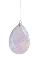 Set 4 Gocce Cristallo Artificiale da Appendere in Vetro