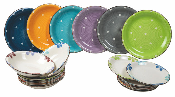 Servizio Piatti 18 Pezzi in Hard Dolomite Villa d'Este Home Tivoli Margarita online