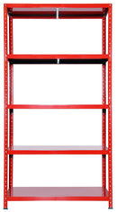 Scaffale in Metallo 5 Ripiani 100x40x187 cm  Ettore Rosso