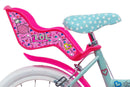 Bicicletta per Bambina 16" 2 Freni  Lol Verde Marine e Rosa