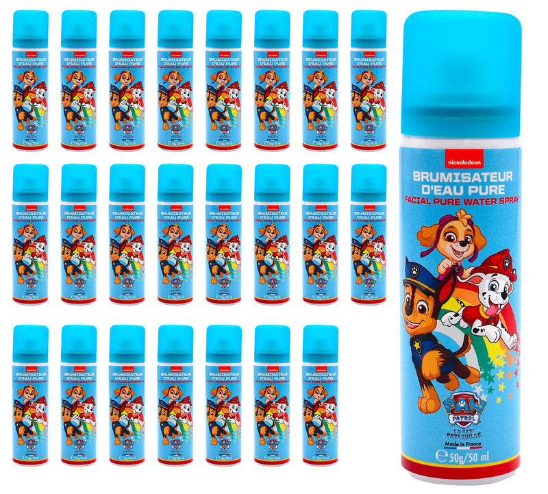 Set 24 Bombolette Nebulizzatore di Acqua per Bambini 50ml Paw Patrol