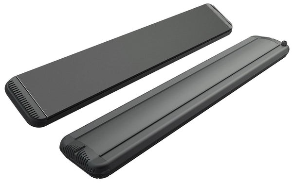 prezzo Stufa Elettrica ad Infrarossi 110x20,1x5,8 cm da Soffitto 1500W in Alluminio Moel Hot-Top Nera