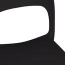 Sedia Impilabile 47x52xh83 cm in Polipropilene Risto Antracite