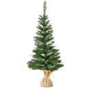 Mini Albero di Natale Artificiale 90 cm 105 Rami  Pino Verde