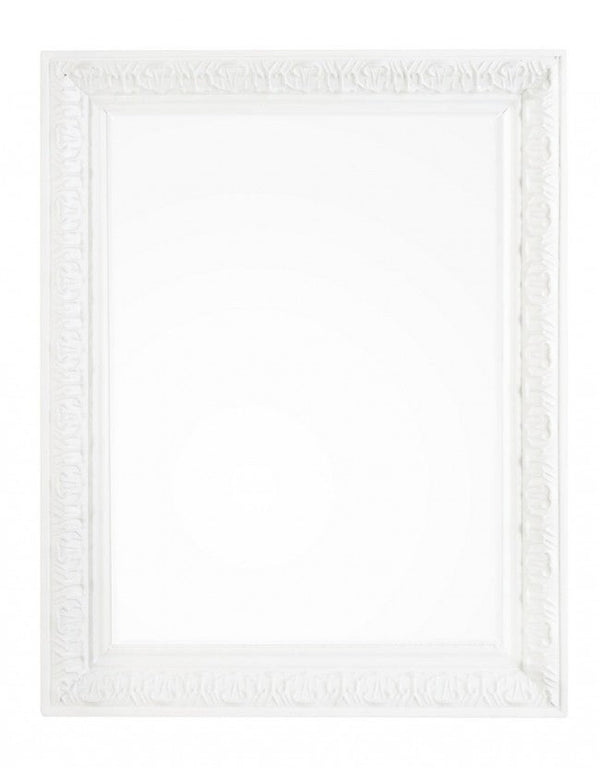 prezzo Specchio Miro con Cornice Milky 35x45 in Legno