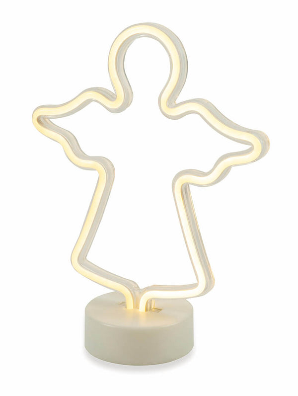 Angelo Luminoso Neon a Led H30  cm Soriani Bianco online