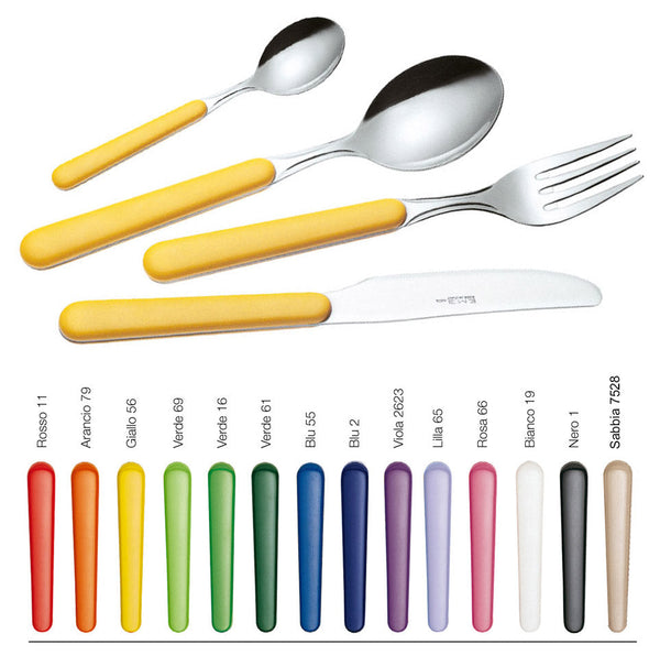 sconto Servizio Set di Posate 24 Pezzi in Acciaio Eme Bonita Vari Colori