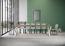 Consolle Allungabile 90-300x40x77 cm in Nobilitato Marrone