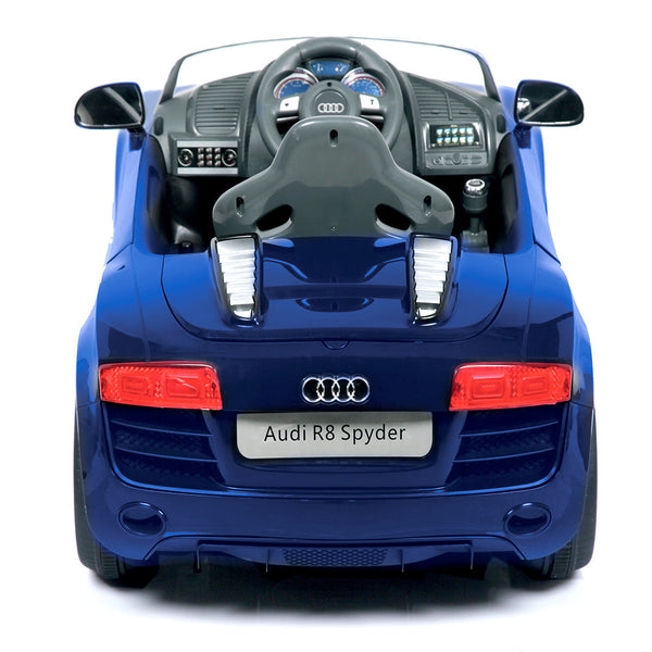 prezzo Macchina Elettrica per Bambini 12V con Licenza Audi R8 Spyder Blu