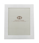Cornice Cobble Glam 26x1,5x31,5 cm in Poliresina e Vetro Bianco
