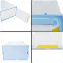 Scatola Scarpe Salvaspazio 23x33xH14 cm Contenitore con Sportello Rosa