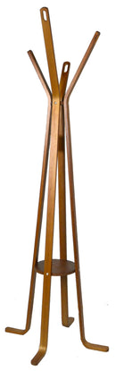 Appendiabiti Attaccapanni da Terra in Legno Noce