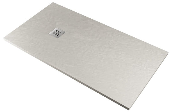 sconto Piatto Doccia in Pietra Pedrinelli Ardesia Stone Side Grigio Varie Misure