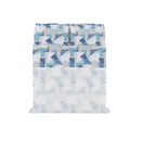 Set Lenzuola con Stampa Sopra Sotto e Federe Linea River Milk Varie Misure