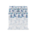 Set Lenzuola con Stampa Sopra Sotto e Federe Linea River Milk Varie Misure