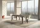 Tavolo Allungabile 200-304x90x77 cm Paxon Premium Noce Telaio Antracite 