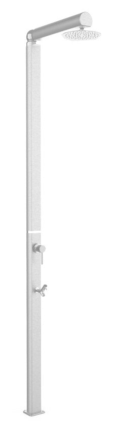 Doccia da Giardino Miscelatore Soffione e Lavapiedi Arkema Quick Bianco Lucido sconto