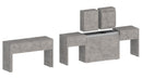 Panca Allungabile 66/290x25x45 cm Pratika Singola A Bronx  