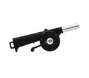 Pistola manuale ad aria a mulinello per barbecue e camini ravviva fiamma