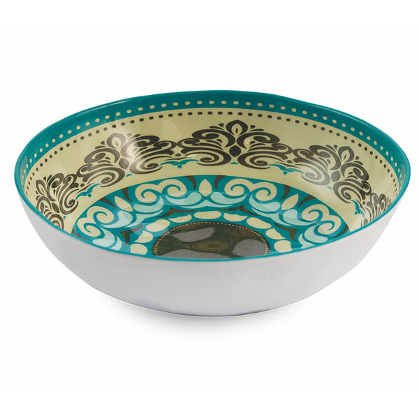 Servizio Piatti Fondi 6 Pezzi in Melammina Ø 19cm Villa d'Este Cala Jondal online